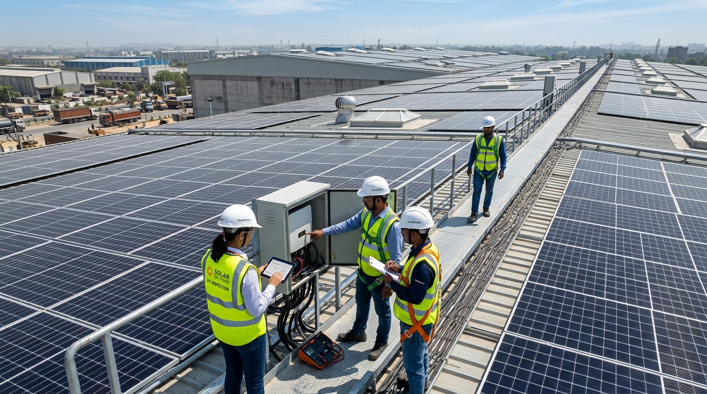 Commercial Solar Installation Engineering in Gurugram