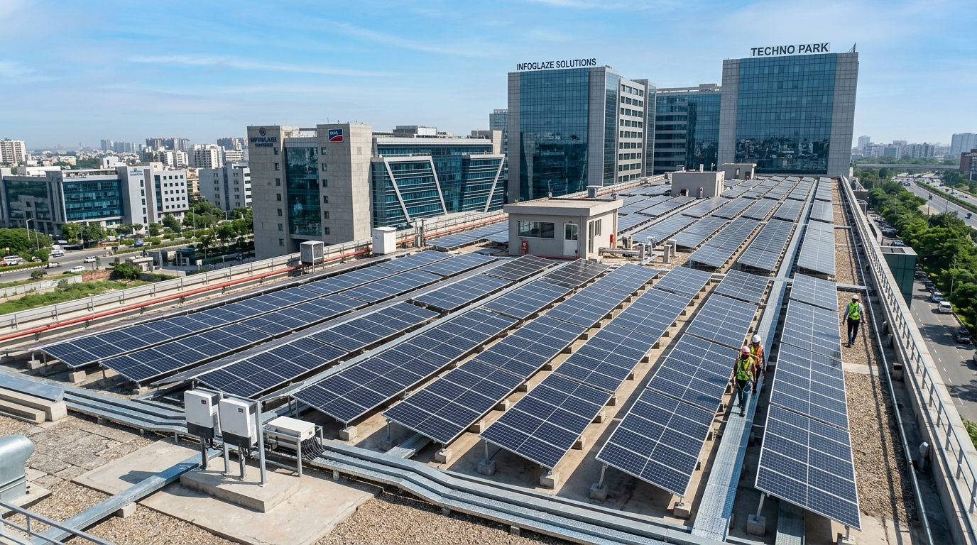 Commercial Solar Solutions in Noida — Brightleaf Energy
