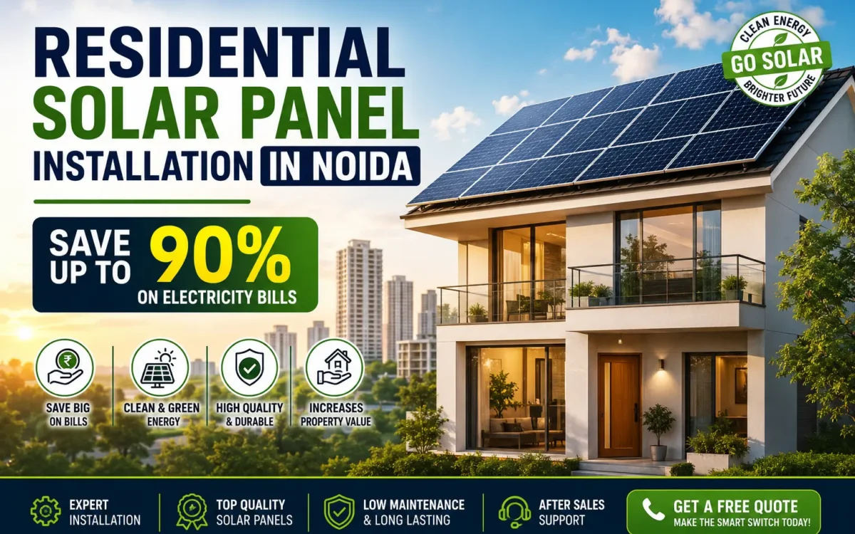 Residential Solar Pannel installation In india